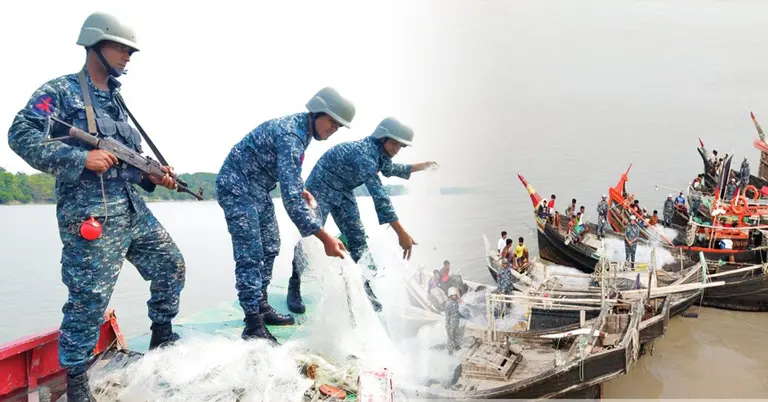 বাংলাদেশ নৌবাহিনীর অভিযানের ছবি